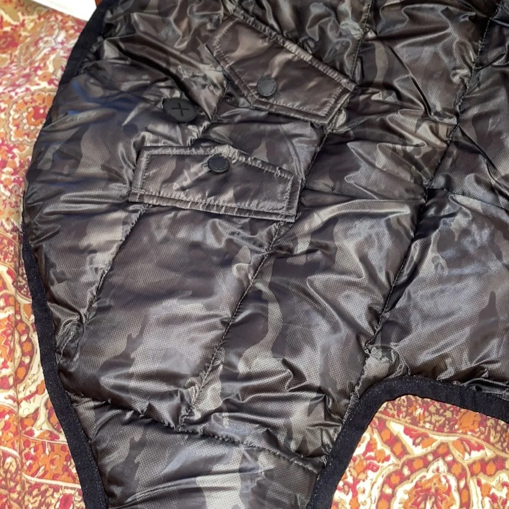 NWT Dog Winter Jacket Reversible coat with hood for winter